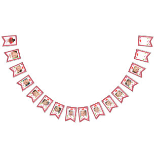 Our Little Turkey (Girl) First Year Photo Bunting