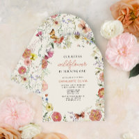 Our Little Wildflower 1st Birthday Pressed Flowers