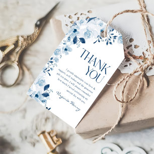 Our Little Wildflower Baby Girl 1st Birthday Party Gift Tags