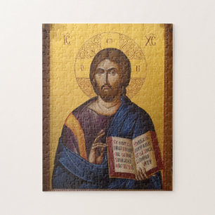 Our Lord and Saviour Jesus Christ Icon Jigsaw Puzzle