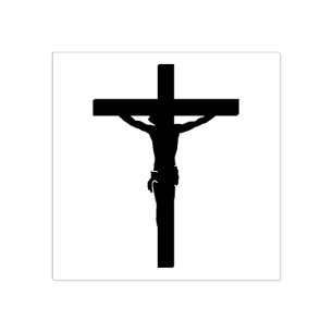 Our Lord Jesus Christ on Cross/Crucifix Rubber Stamp