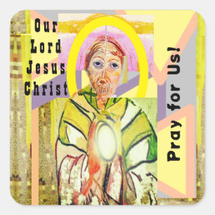 Our Lord Jesus Christ Square Sticker