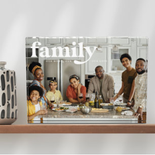 Our Love   Family Name Photo Block