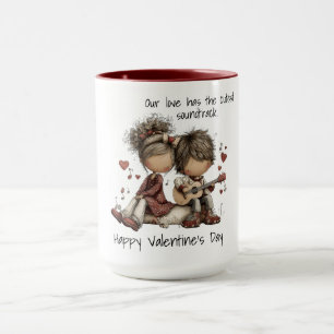Our love has the cutest soundtrack mug