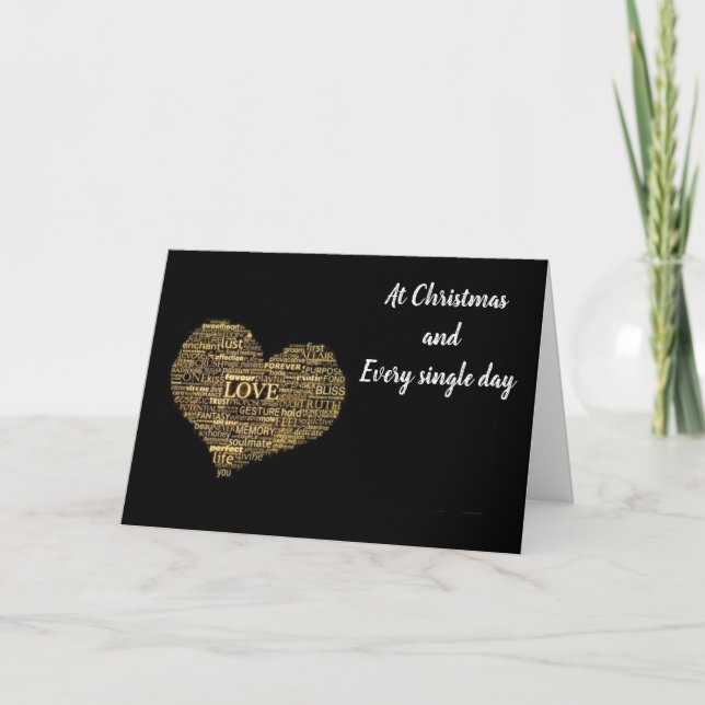 **OUR LOVE** IS CELEBRATED ALL YEAR THROUGH CARD (Front)