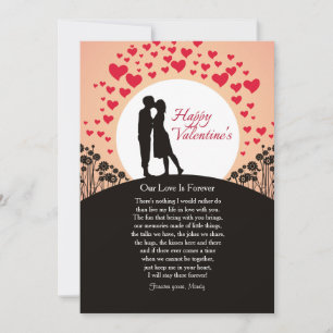Our Love Is Forever Valentine's Card