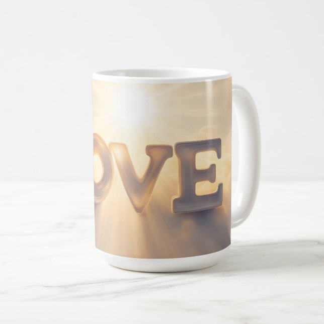 Our Love Is Heaven Sent Coffee Mug (Front Right)