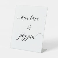 Our Love Is Poppin Popcorn Bar Wedding