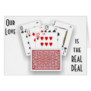 OUR LOVE IS THE "REAL DEAL" AND A "SURE THING"
