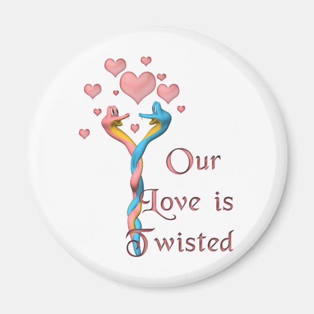 Our Love is Twisted Magnet (Front)
