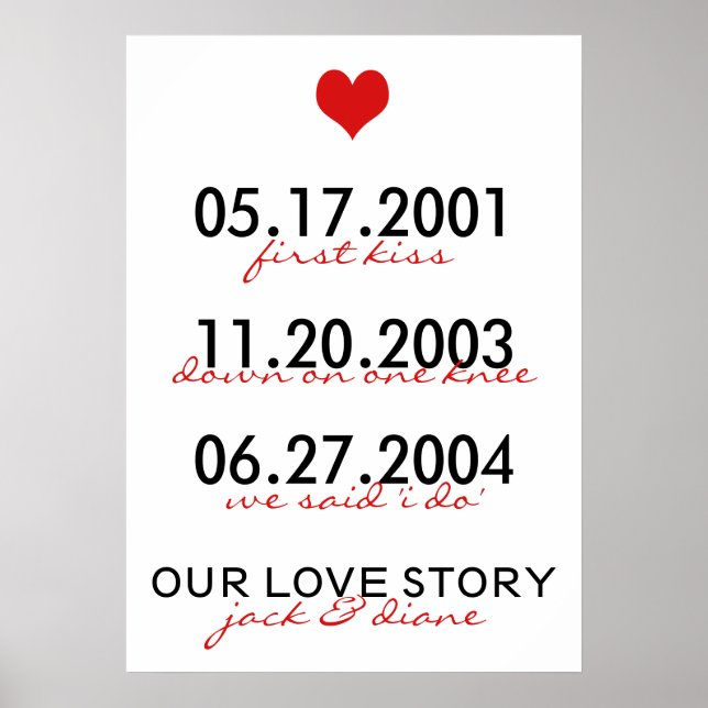 Our Love Story Poster (Front)