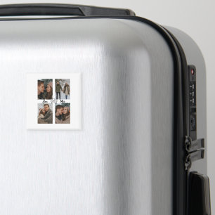 Our Love Story Valentine Magnet Custom Photos