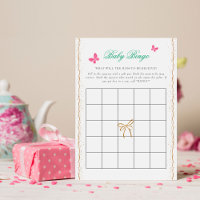 Our Lovely One Baby Shower Bingo Game