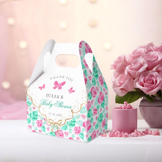 Our Lovely One Baby Shower Favour Box (Creator Uploaded)