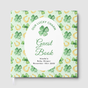 Our Lucky Charm St Patrick's Baby Shower Guest Book