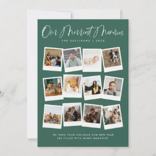Our Merriest Memories Mult-Photo Holiday Card