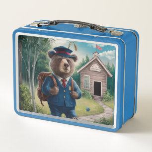 our metal unicorn lunch box