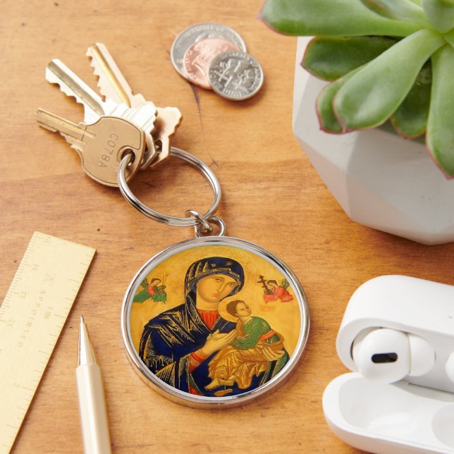 Our Mother of Perpetual Help Key Ring (Desk)