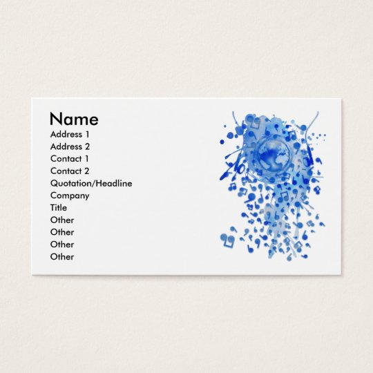 Our_Music Business Card