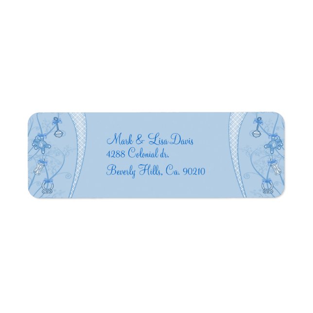 Our New Addition In Blue Hues (Front)