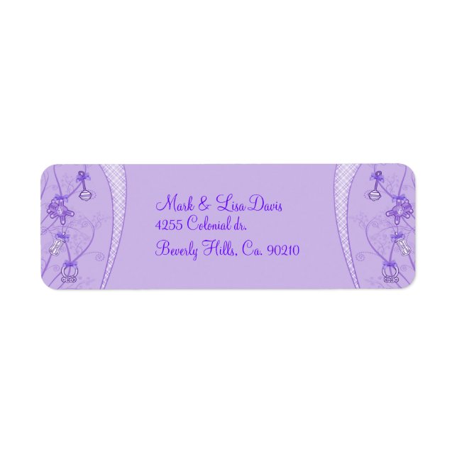 Our New Addition In Purple Hues (Front)