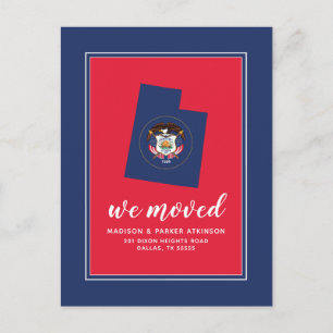 Our New Address in Utah Postcard