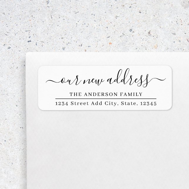 Our New Address Moving Announcement Return Address (Creator Uploaded)