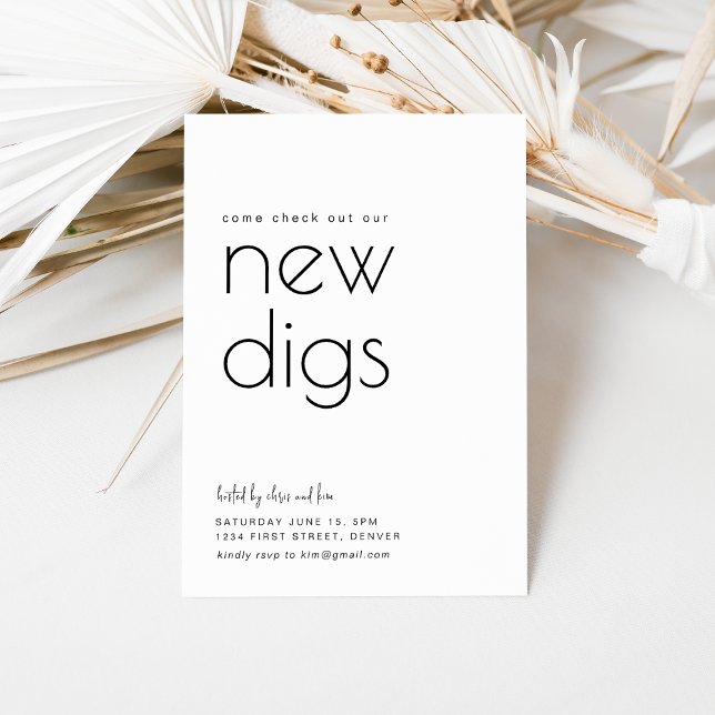 Our New Digs Housewarming Party Invite (Creator Uploaded)