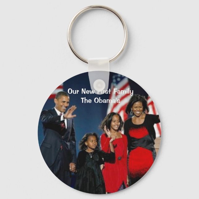 Our New First Family Key Ring (Front)