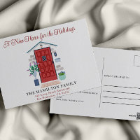 Our New Home Christmas Moving Announcement