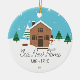 Our New Home Christmas Ornament Gift