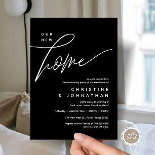 Our New Home, Cosy Lovely Housewarming Party Invitation
