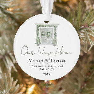 Our New Home Winter Ornament   New Home Gift