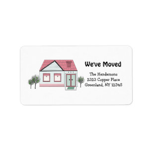 Our New House Address Label