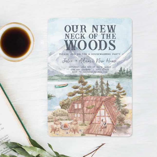 Our New Neck of the Woods | Housewarming Party Invitation (Creator Uploaded)