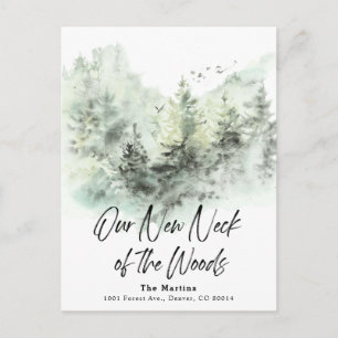 Our New Neck of the Woods Moving Announcement