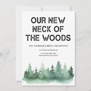 Our New Neck Of The Woods Moving Announcement