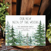 Our New Neck of the Woods Pine Spruce Trees Moving