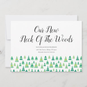 Our New Neck Of The Woods Trees New Home Address