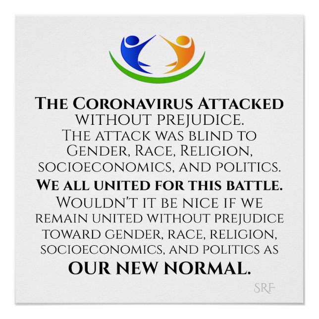 Our New Normal Poster (Front)