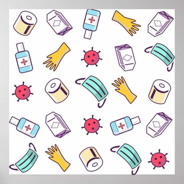 Our New Reality, necessary for pandemic Poster (Front)