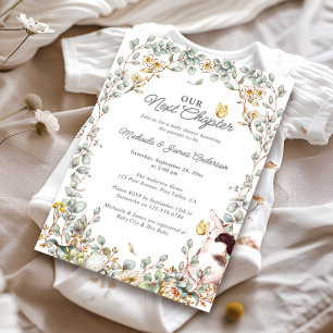 Our Next Chapter Fairytale Storybook Baby Shower Invitation