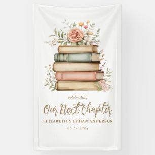 Our Next Chapter Storybook Baby Shower Party Banner