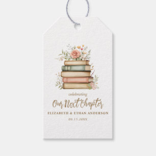 Our Next Chapter Storybook Baby Shower Party Gift Tags