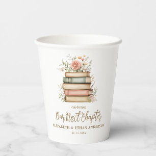 Our Next Chapter Storybook Baby Shower Party Paper Cups