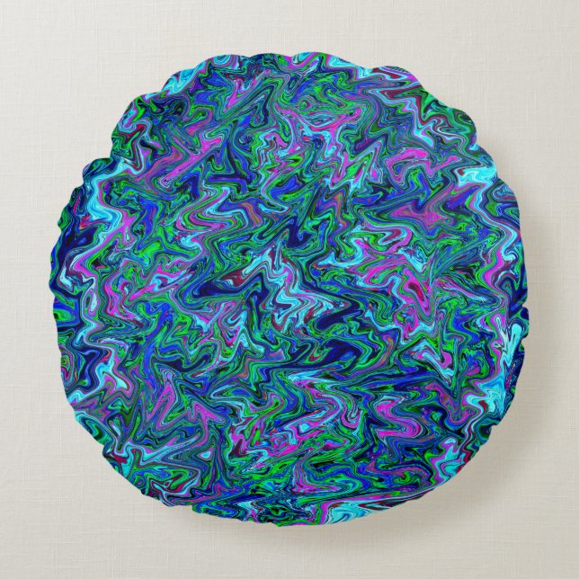 Our Oceans.... Round Cushion (Front)