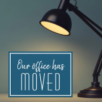 Our Office Has Moved Simple Blue Business Moving