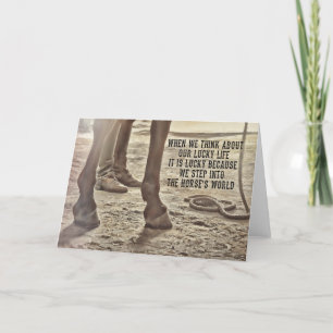 OUR PARTNERSHIP Greeting Card