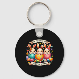 Our Patients Are Eggstra Special Happy Easter Day Key Ring