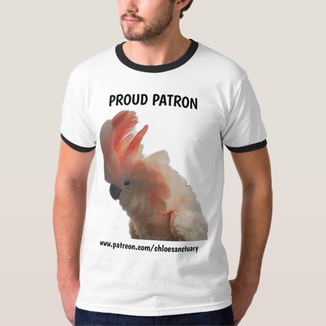 Our Patron / supporter T shirt (Front)